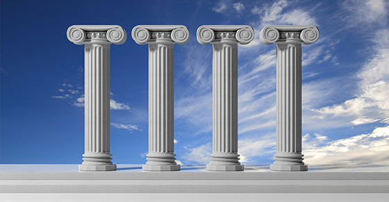 Off balance? 4 pillars of a solid sales process