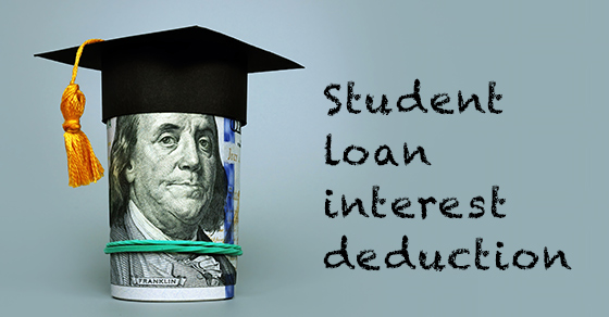 Student loan debt, it may be hard to deduct the interest