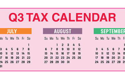 2023 Q3 tax calendar: Key deadlines for businesses and other employers